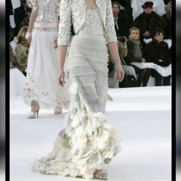 Japanese Designer Anon Cheerio Beautiful wrap dress layered ruffle - Picture 5 of 5